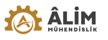 Alim Mühendislik kurumsal logosu — Mekanik tesisat (ısıtma-soğutma, yangın vb.) hizmetleri ve güvenilir marka kimliği.